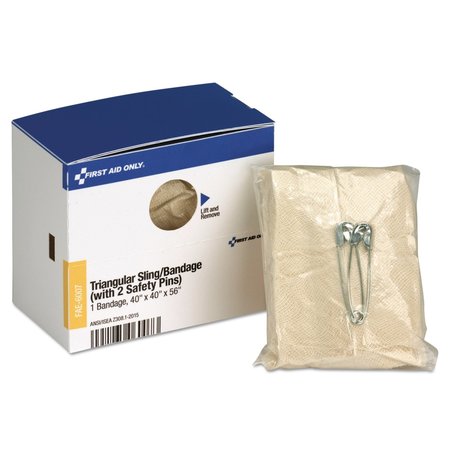 First Aid Only SmartCompliance Triangular Sling/Bandage, 40 x 40 x 56 FAE-6007